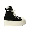 RICK OWENS DRKSHDW SCARPE DOUBLE BUMPER SNEAKS BLACK/MILK