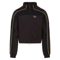 SHRUNKEN TRACK JACKET BROWN BLACK