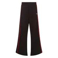 WIDE LEG TRACKPANT BROWN BLACK