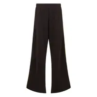 WIDE LEG TRACKPANT BROWN BLACK
