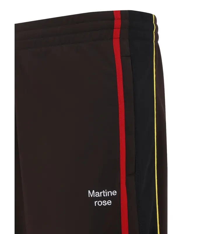 WIDE LEG TRACKPANT BROWN BLACK