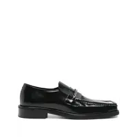 SQUARE TOE LOAFER MENS BLACK