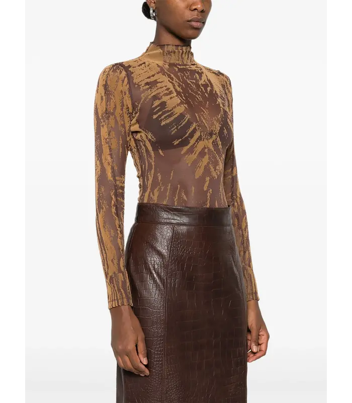 T ANGERY TOP BROWN