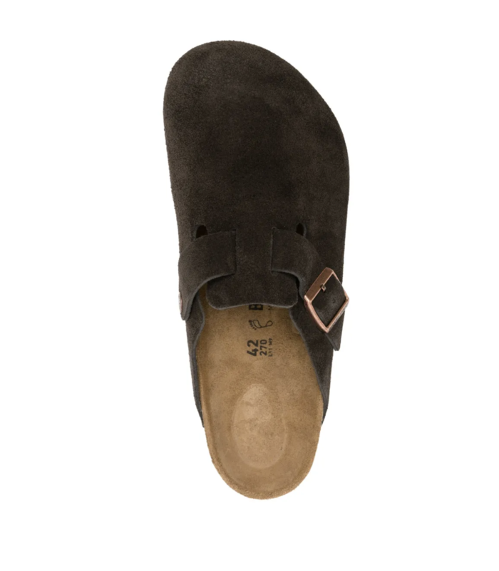 BOSTON SUEDE LEATHER MOCCA REGULAR