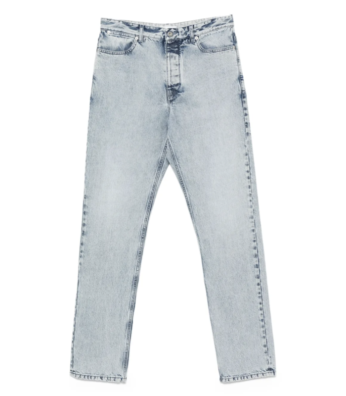 TROUSER 182 AW 19 TREATED BLUE
