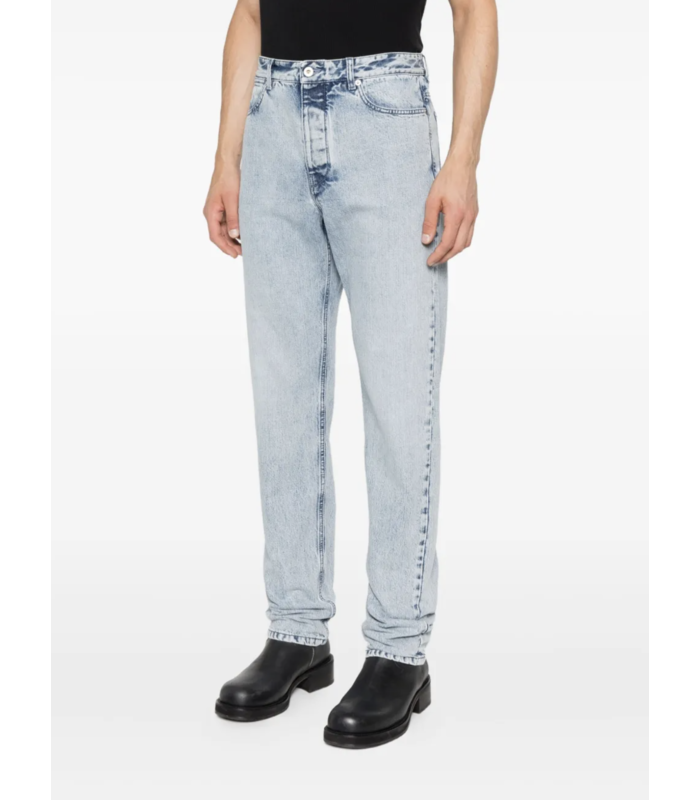 TROUSER 182 AW 19 TREATED BLUE