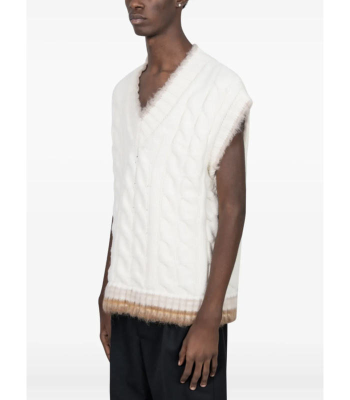 SLEEVELESS SWEATER MOMO FLOUR