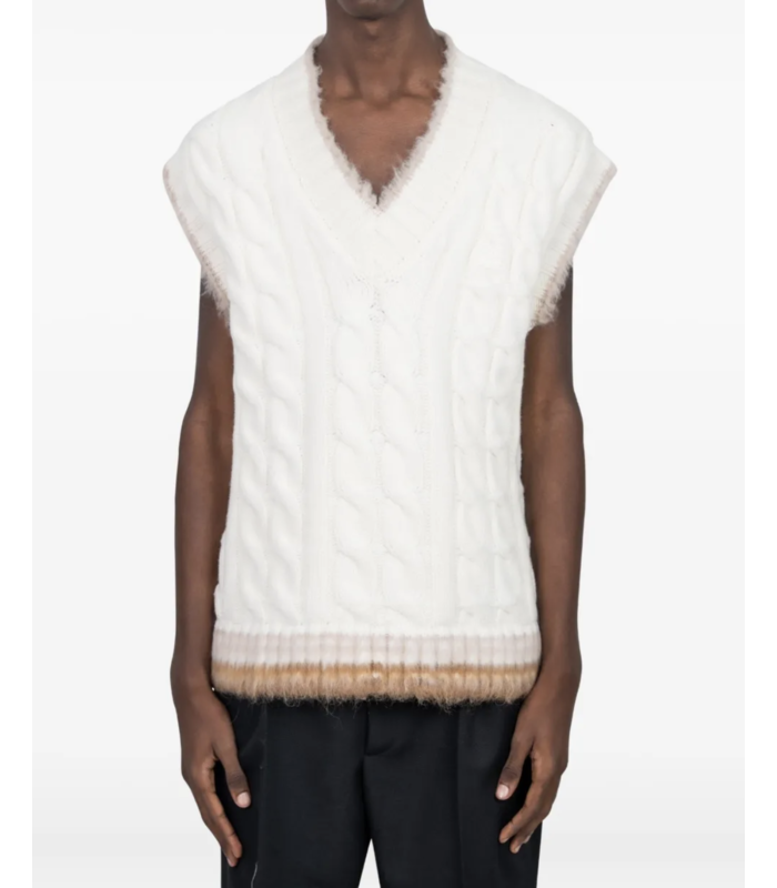 SLEEVELESS SWEATER MOMO FLOUR