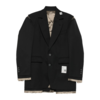MAISON MIHARA YASUHIRO DRY WOOL JACKET BLACK