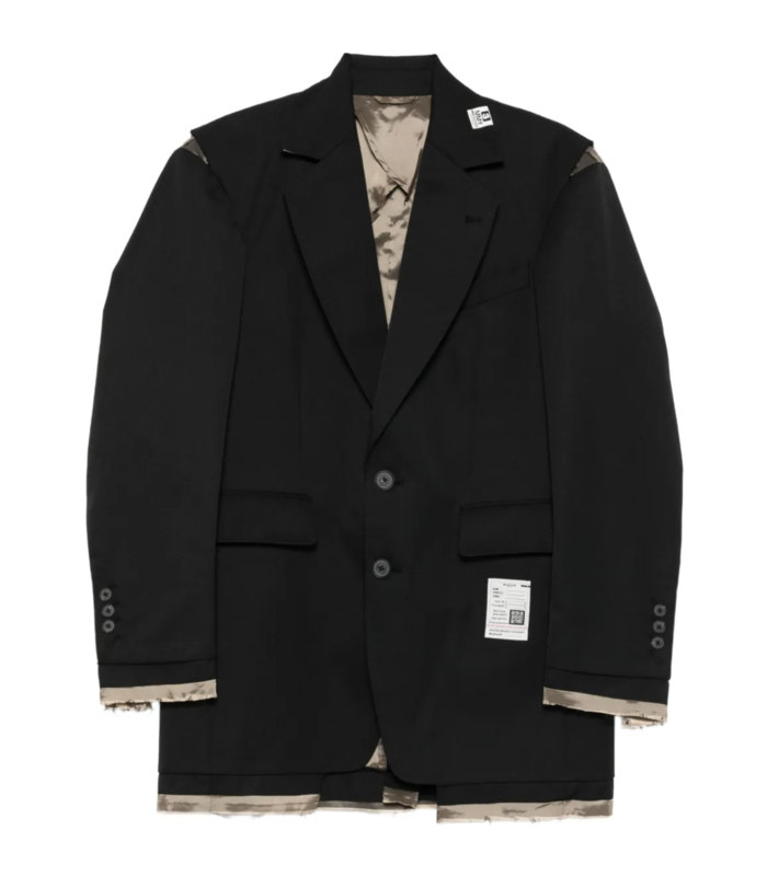 DRY WOOL JACKET BLACK