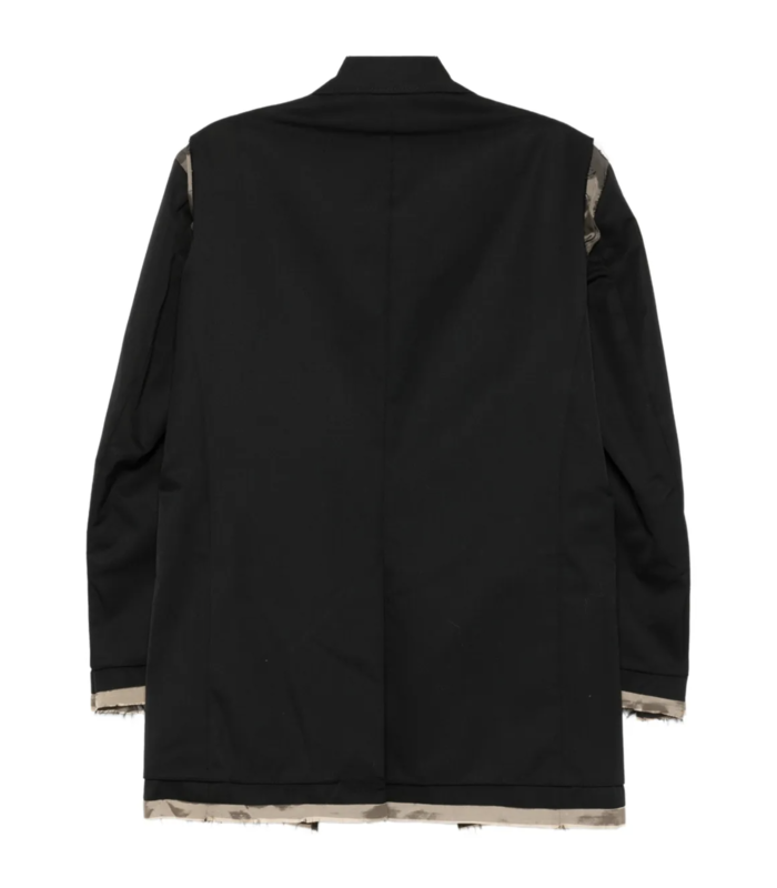 DRY WOOL JACKET BLACK