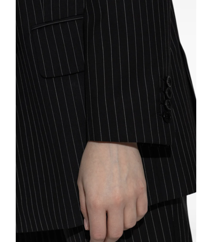 MATTIA JACKET BLACK WHITE