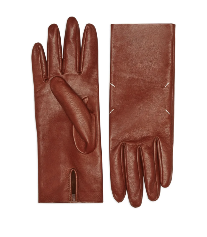 gloves brown