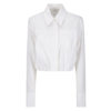 SPORTMAX ZEMIRA SHIRT OPTICAL WHITE