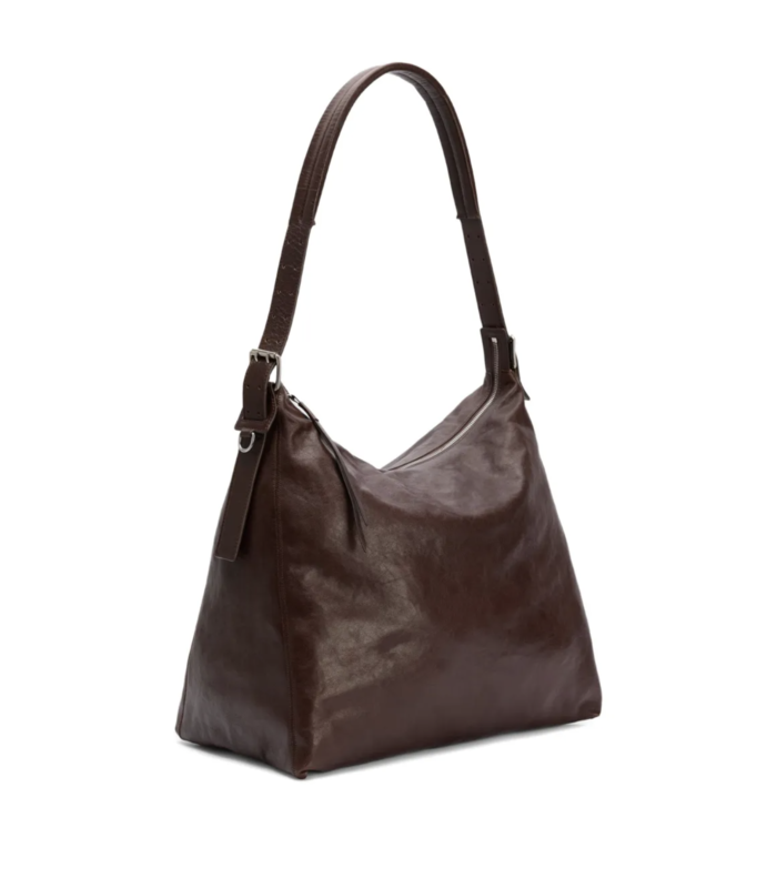 BELTED HOBO BAG ESPRESSO