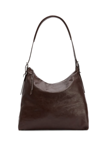 LEMAIRE belted hobo bag espresso LEMAIRE belted hobo bag espresso