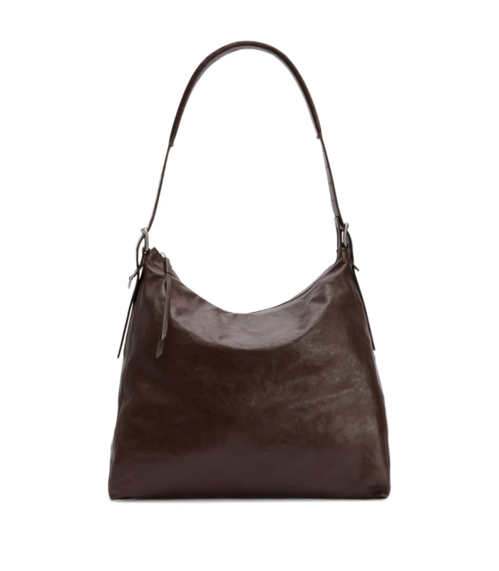 BELTED HOBO BAG ESPRESSO