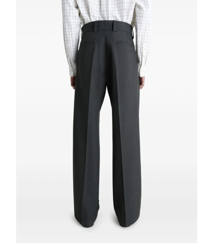 STRAIGHT TAILORED PANTS DARK GREY