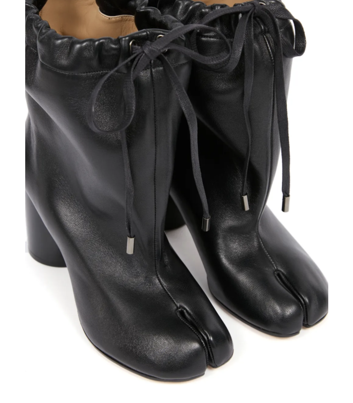 TABI BALLOON ANKLE BOOTS 80 BLACK