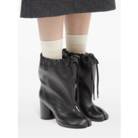 TABI BALLOON ANKLE BOOTS 80 BLACK