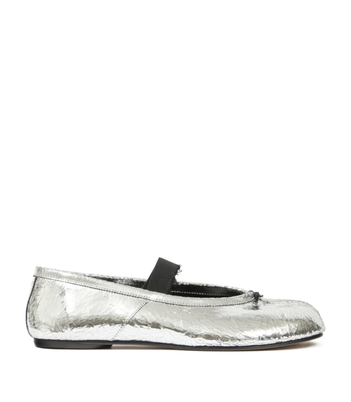 TABI BALLERINA FLAT ELASTIC BAND BROKEN MIRROR/ELASTIC