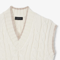 SLEEVELESS SWEATER MOMO FLOUR