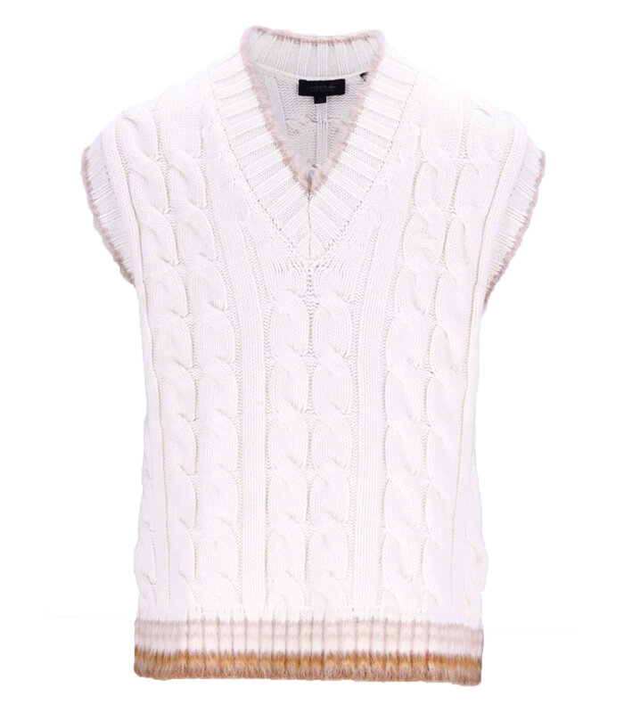 SLEEVELESS SWEATER MOMO FLOUR