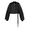 RICK OWENS DRKSHDW CONVERTIBLE JACKET BLACK