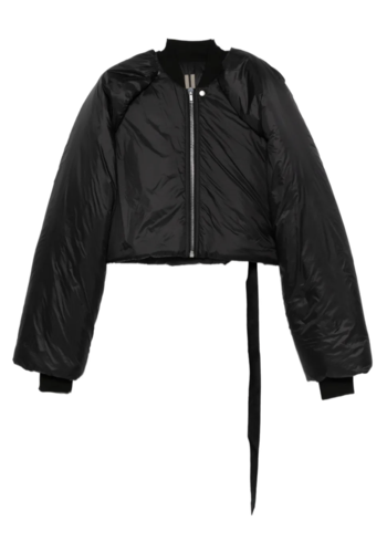 RICK OWENS DRKSHDW convertible jacket black RICK OWENS DRKSHDW convertible jacket black