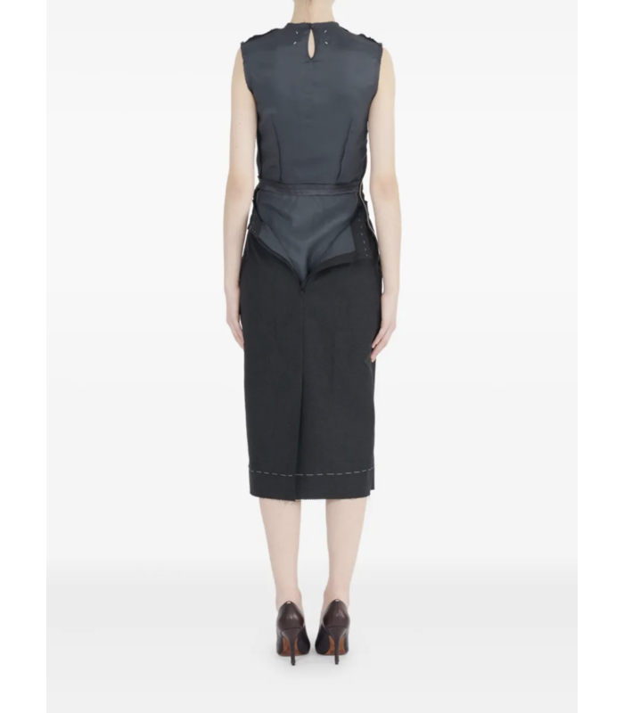 MIDI DRESS grey