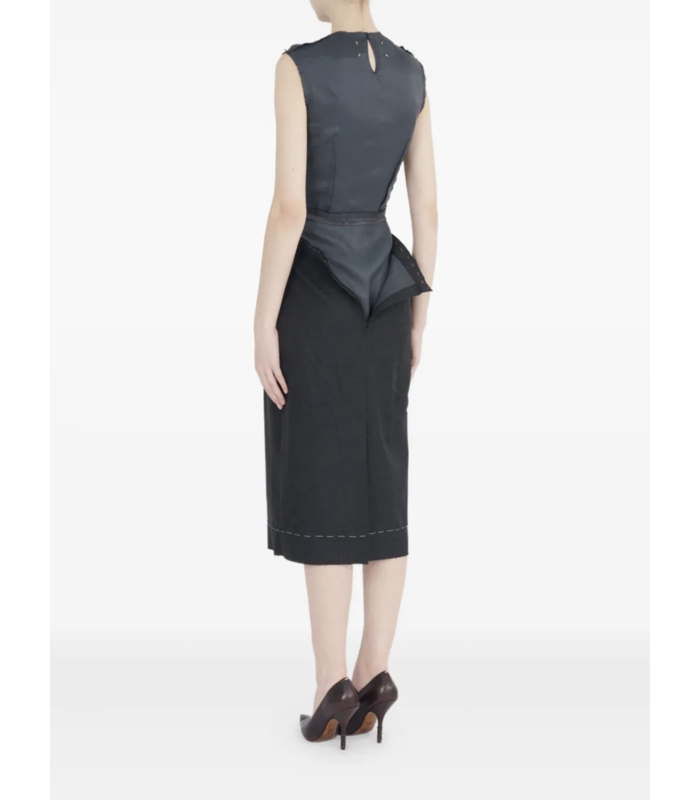 MIDI DRESS grey