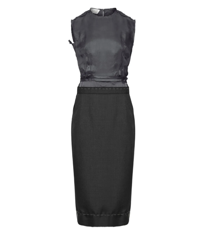 MIDI DRESS grey