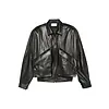 MAGDA BUTRYM LEATHER 10 JACKET BLACK