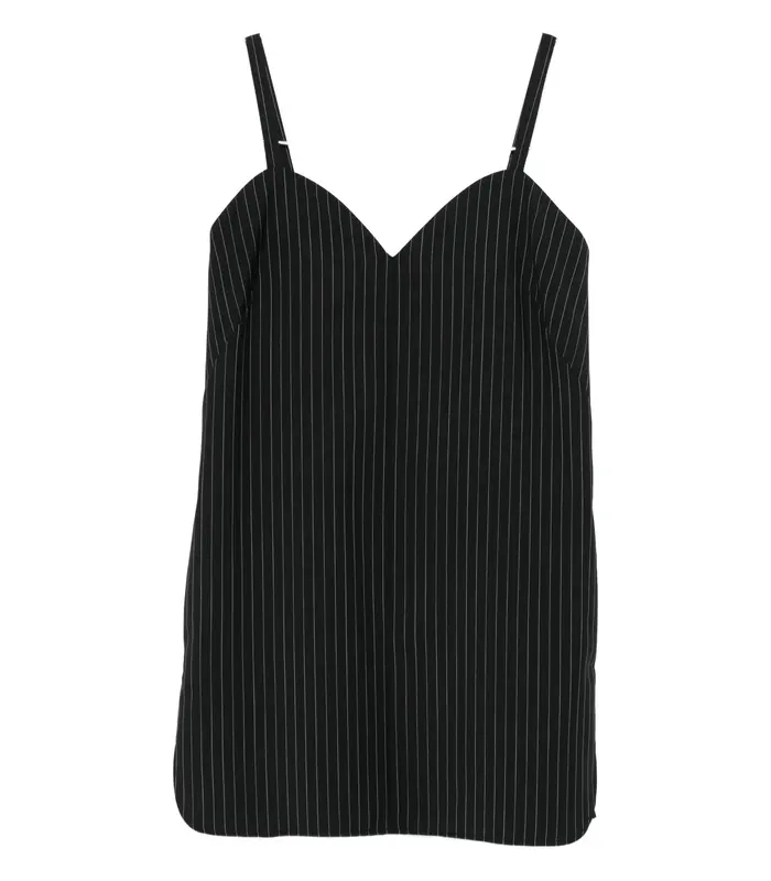 ELAM DRESS BLACK WHITE