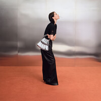 FASHION SHOW S LENGLEN BAG SILVER MIRROR