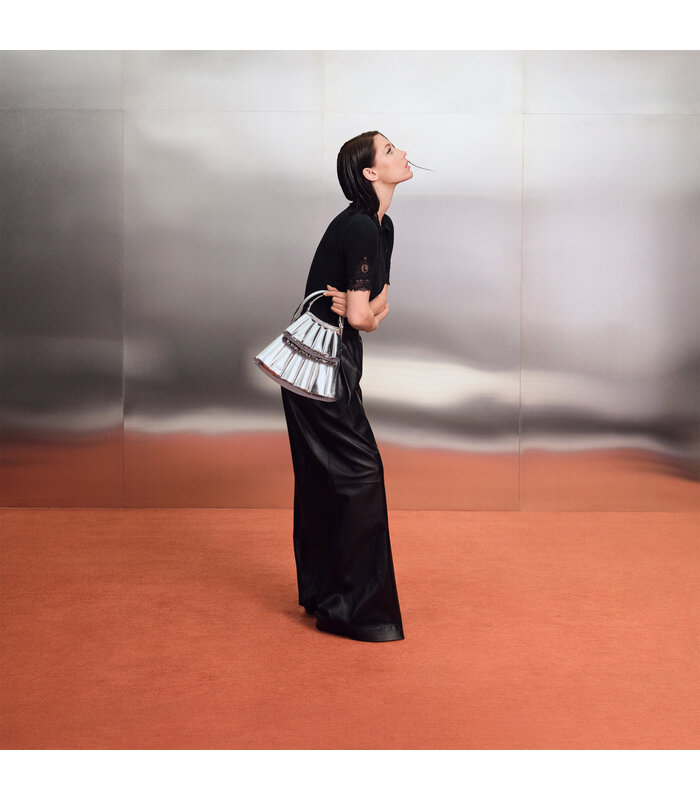 FASHION SHOW S LENGLEN BAG SILVER MIRROR