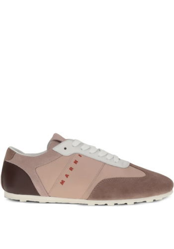 MARNI sneakers antique rose white bordeaux