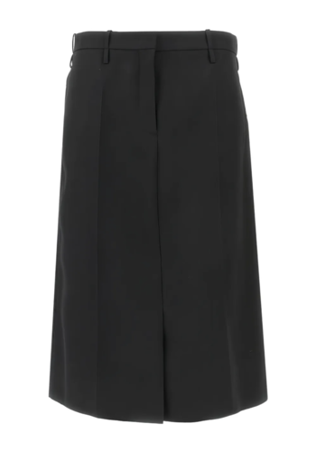 JIL SANDER skirt black