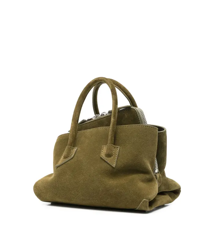 La Passeggiata Mini Top Suede Khaki