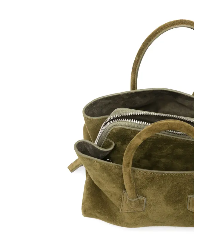 La Passeggiata Mini Top Suede Khaki