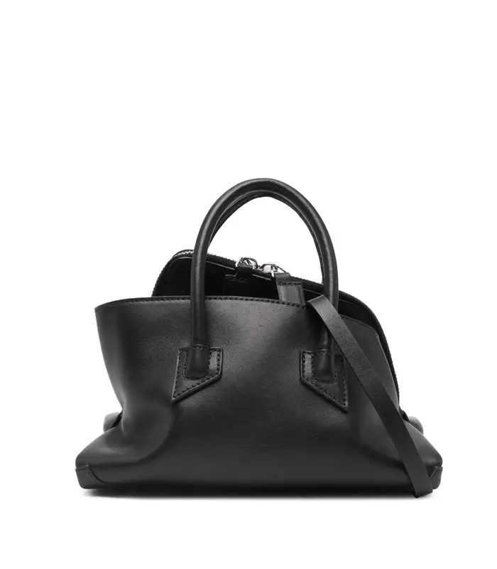 La Passeggiata Mini Top Calf leather Black