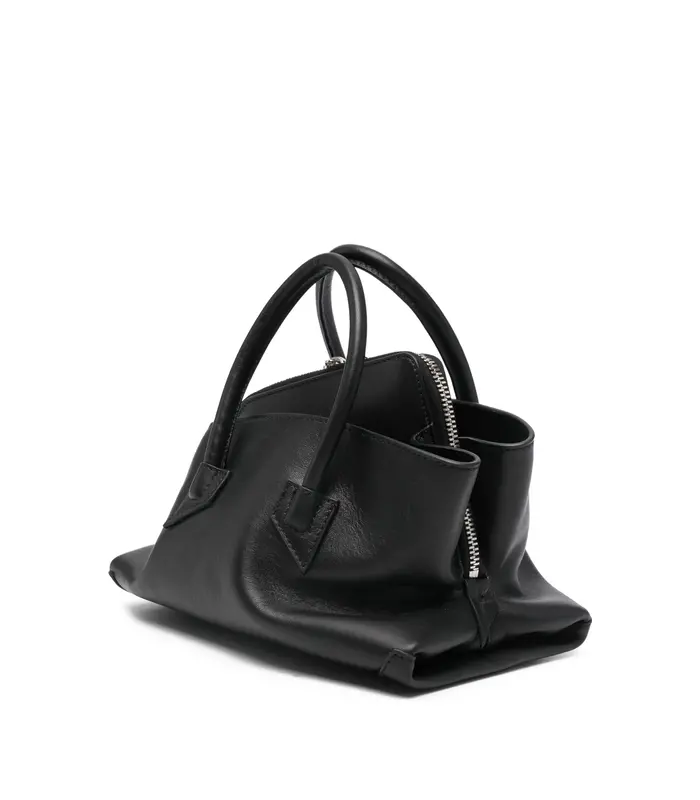 La Passeggiata Mini Top Calf leather Black