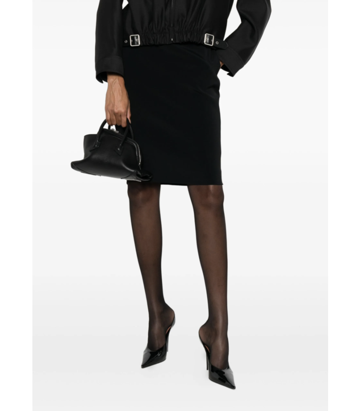 La Passeggiata Mini Top Calf leather Black