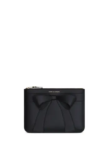 COMME DES GARÇONS WALLET wallet big bow black