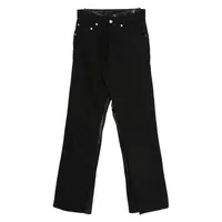BLACK PANTS PLEATS OVER SKIRT