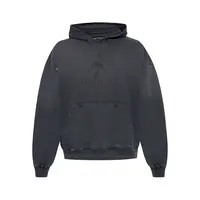 VINTAGE WASHED OUT HOODIE BLACK
