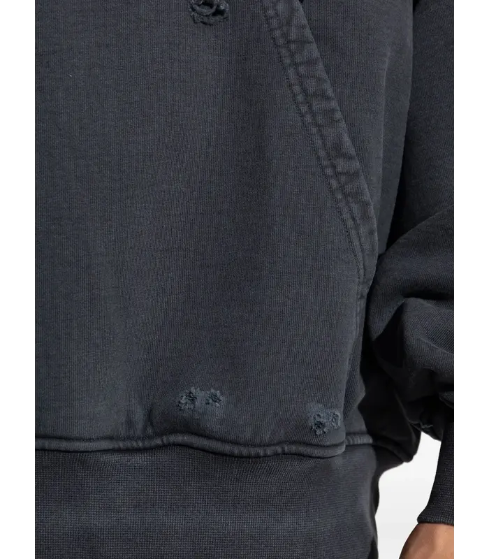 VINTAGE WASHED OUT HOODIE BLACK