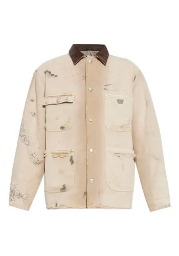 MISBHV marfa twill work jacket dusted white