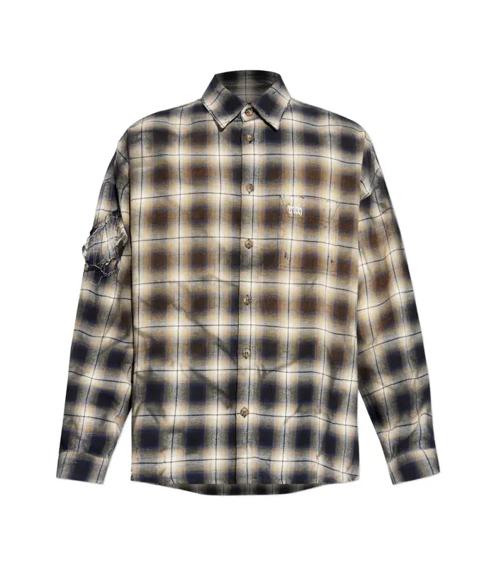 CHECK BUTTON UP SHIRT MLC