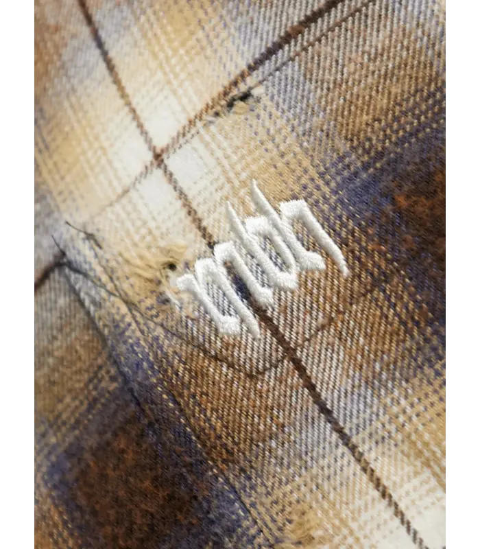 CHECK BUTTON UP SHIRT MLC